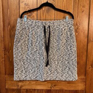 Lou & Grey for LOFT Speckled Knit Skirt Size Large